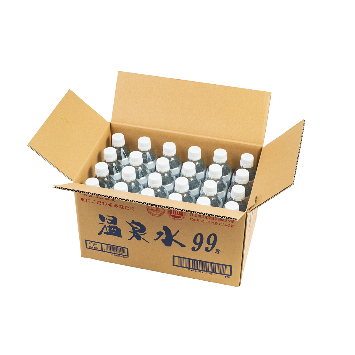 500ml (24 bottles) x 1 box (for hotel delivery)