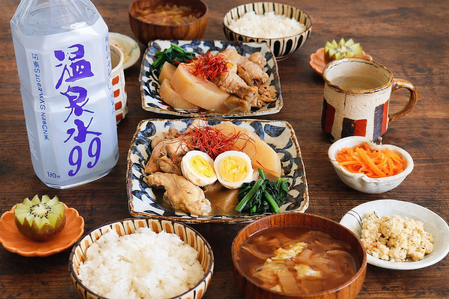 和食と水の関係を象徴する食卓 文化を支える水の価値